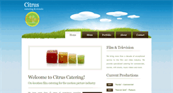 Desktop Screenshot of citruscatering.com